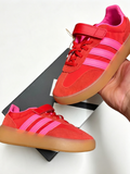 Adidas Originals Barreda – Red / Pink / Gum – Brand New In Box