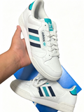 Adidas Originals Continental 80 / Retro Trainers | White / Teal / Navy | BNIB