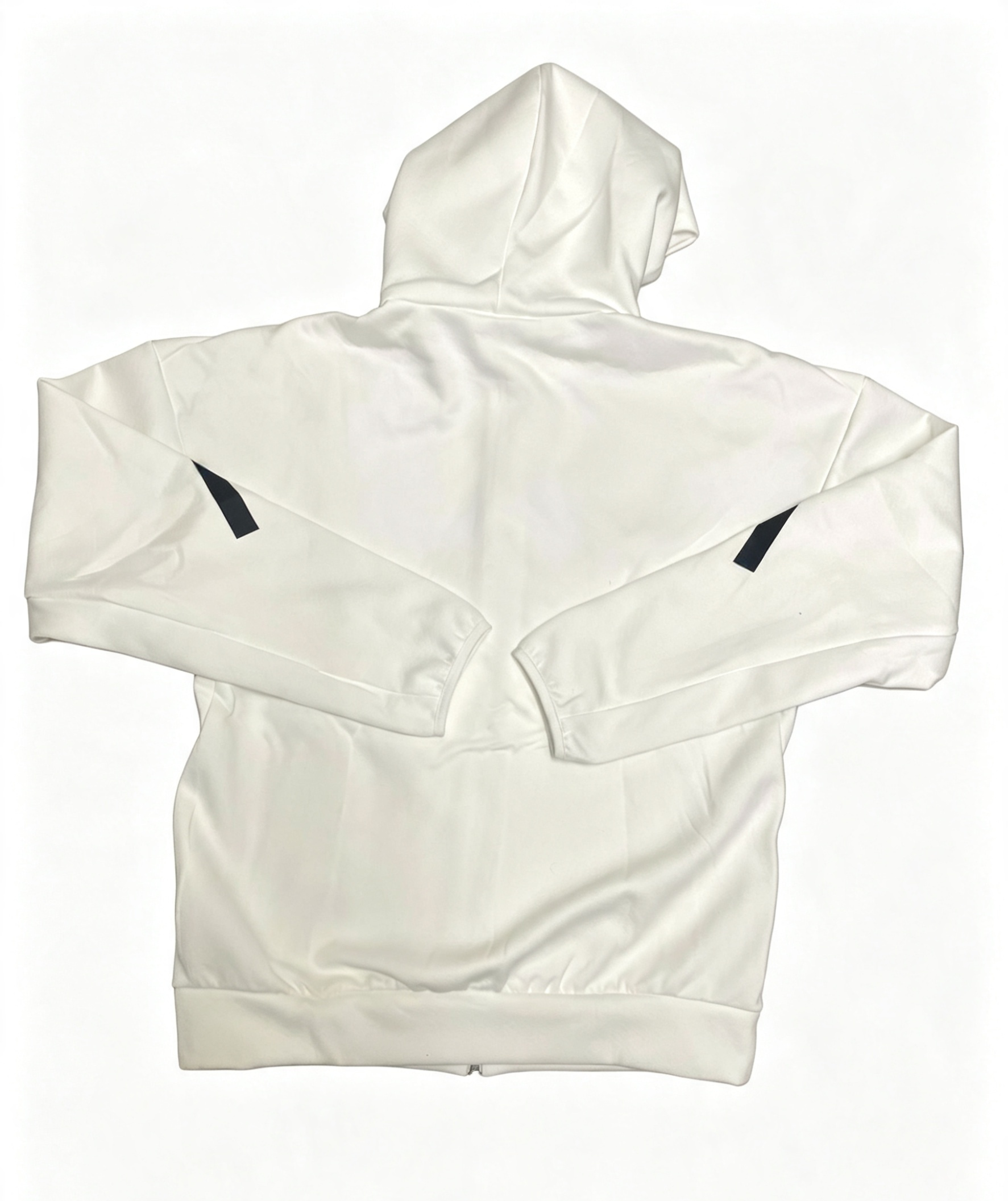 Adidas Z.N.E. Full-Zip Hoodie – White / Black – Brand New With Tags